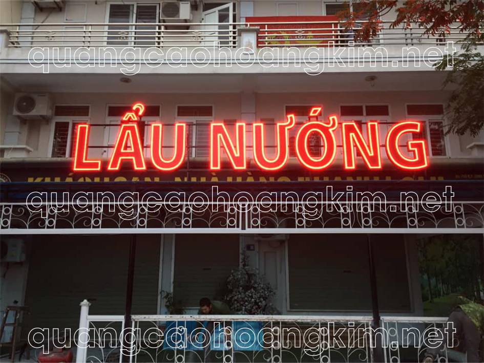 bang hieu chu noi khung sat dan nan 20 - BẢNG HIỆU CHỮ NỔI KHUNG SẮT ĐAN NAN ẤN TƯỢNG, ĐẸP