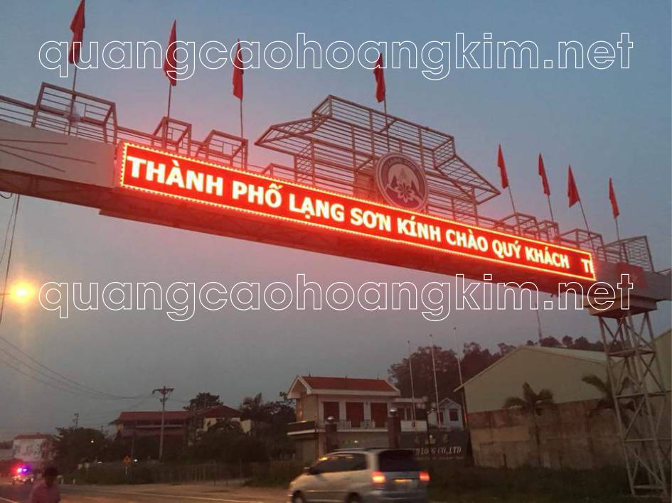 bien led ma tran 1 mau cong chao 3 - BIỂN LED MA TRẬN 1 MÀU ẤN TƯỢNG, CỰC ĐẸP VÀ THU HÚT