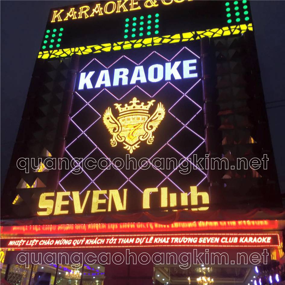 bien led ma tran 1 mau karaoke 1 - BIỂN LED MA TRẬN 1 MÀU ẤN TƯỢNG, BẮT MẮT, MÀU SẮC HẤP DẪN