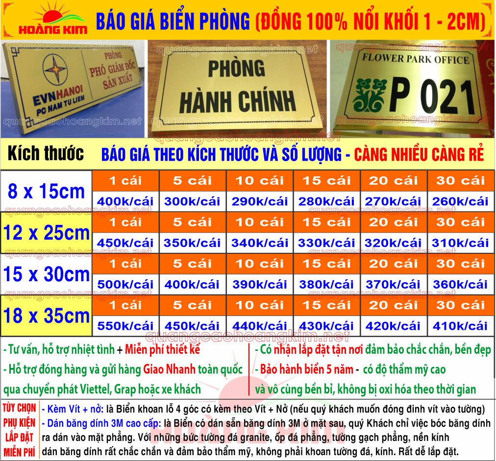 10 bao gia bien phong dong 100 noi khoi 1 2cm - BIỂN PHÒNG GIÁM ĐỐC, CHỦ TỊCH SANG TRỌNG, CỰC ĐẸP