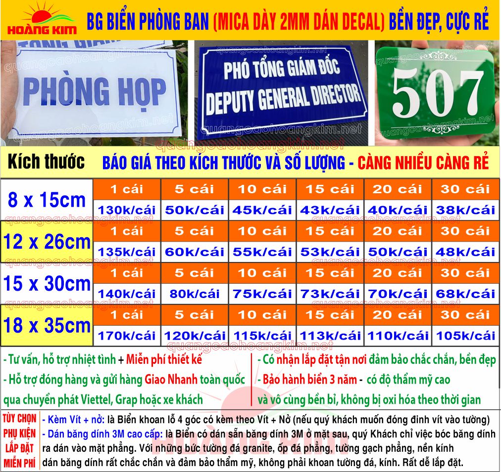 2 bg bien phong ban mica day 2mm dan decal ben dep cuc re - BIỂN SỐ PHÒNG CHUNG CƯ ĐANG DẠNG MẪU MÃ, BỀN ĐẸP