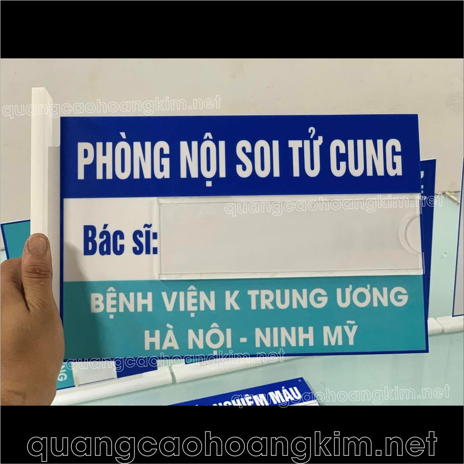 bang ten phong ban 2 mat gan tuong 21 - BẢNG TÊN PHÒNG BAN 2 MẶT GẮN TƯỜNG CỰC ĐẸP, BỀN