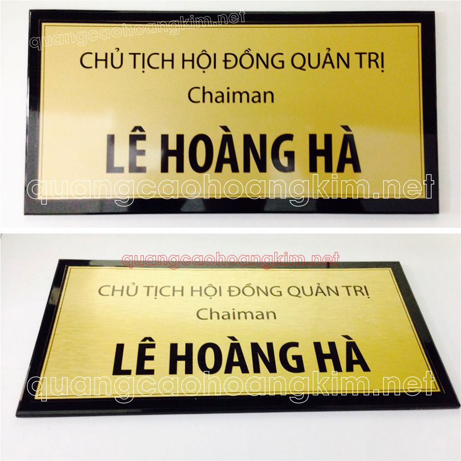 bien phong giam doc chu tich mat inox de mica 3 - BIỂN PHÒNG GIÁM ĐỐC, CHỦ TỊCH SANG TRỌNG, CỰC ĐẸP