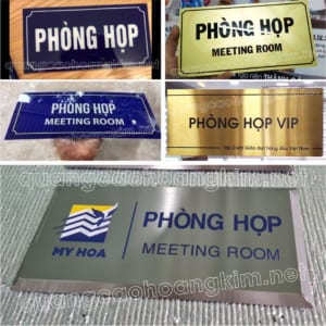 biển phòng họp đa dạng mẫu mã đẹp nhất, tinh tế, hiện đại