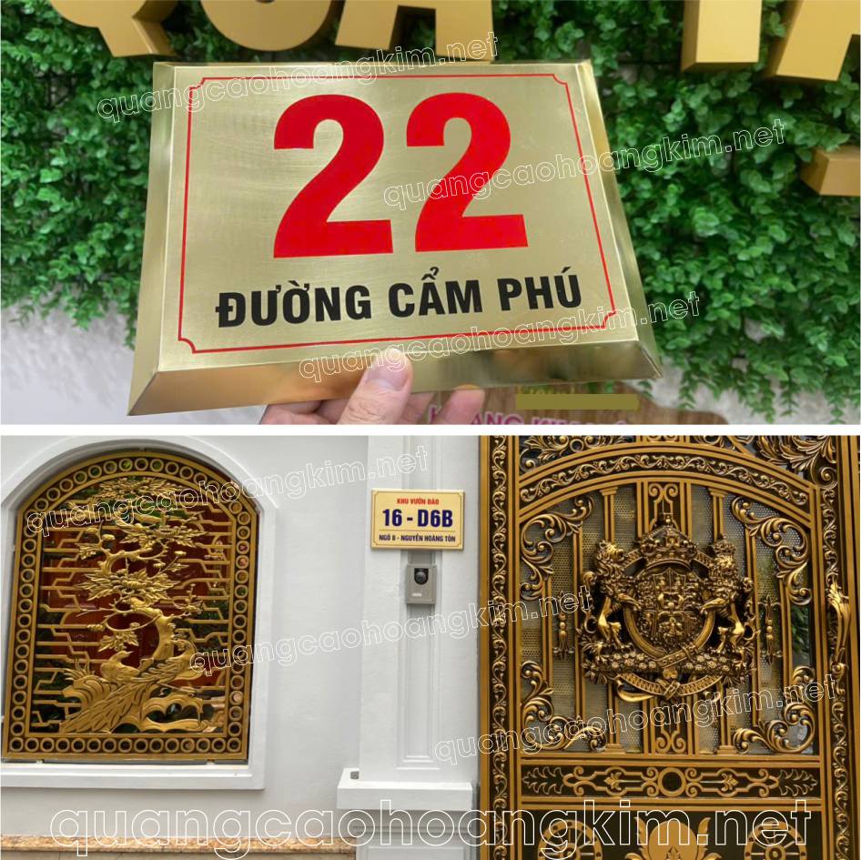 LÀM BIỂN BẢNG SỐ NHÀ NHIỀU MẪU MÃ ĐỘC ĐÁO ĐẸP NHẤT bien bang so nha bang dong dep 1 - LÀM BIỂN BẢNG SỐ NHÀ NHIỀU MẪU MÃ ĐỘC ĐÁO ĐẸP NHẤT