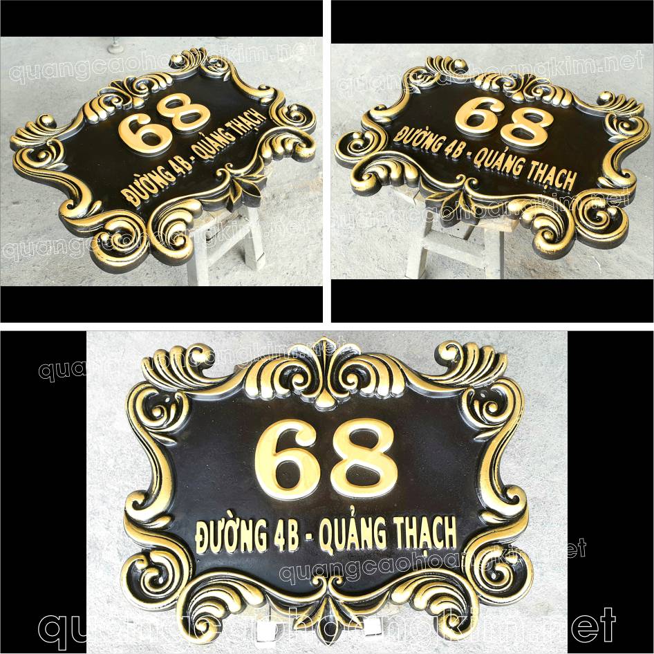 LÀM BIỂN BẢNG SỐ NHÀ NHIỀU MẪU MÃ ĐỘC ĐÁO ĐẸP NHẤT bien bang so nha nhom duc dep 2 - LÀM BIỂN BẢNG SỐ NHÀ NHIỀU MẪU MÃ ĐỘC ĐÁO ĐẸP NHẤT