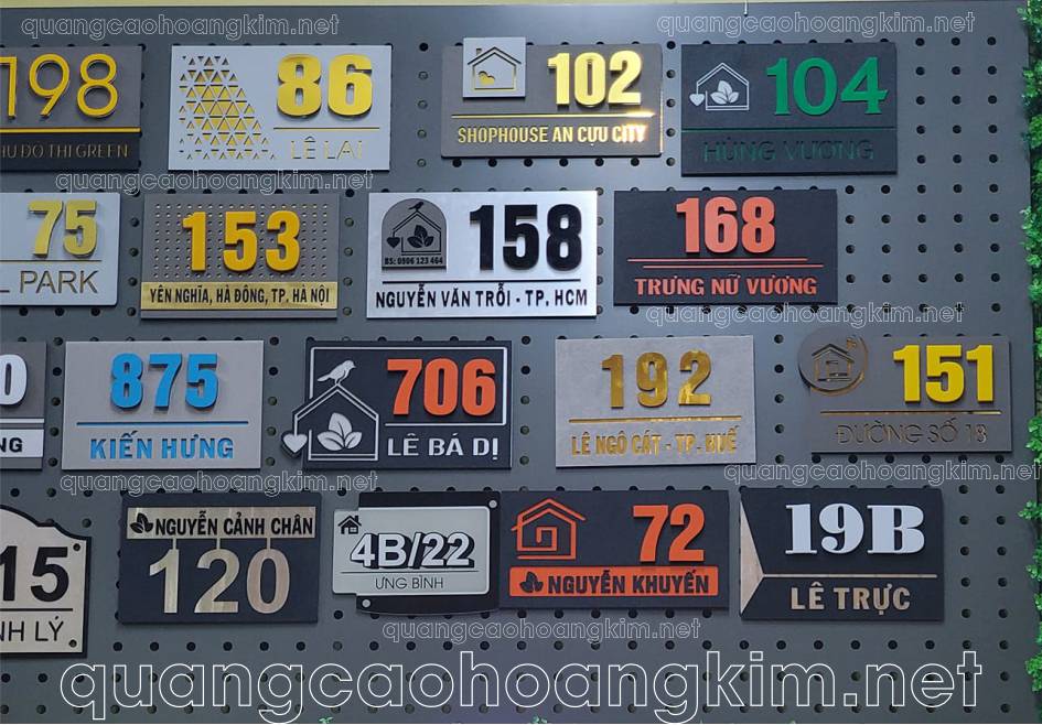 LÀM BIỂN BẢNG SỐ NHÀ NHIỀU MẪU MÃ ĐỘC ĐÁO ĐẸP NHẤT dia chi lam bien bang so nha cuc dep 1 - LÀM BIỂN BẢNG SỐ NHÀ NHIỀU MẪU MÃ ĐỘC ĐÁO ĐẸP NHẤT