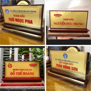 BIỂN CHỨC DANH BẢO HIỂM ĐỂ BÀN ĐẸP, SANG TRỌNG, TINH TẾ