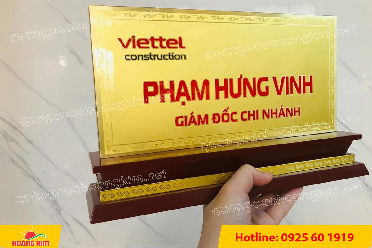 bien chuc danh quan doi mat dong 2mm kt125x255cm de go khong ma vang 3 - BIỂN CHỨC DANH QU&Acirc;N ĐỘI, BẢNG T&Ecirc;N ĐỂ B&Agrave;N CỰC ĐẸP