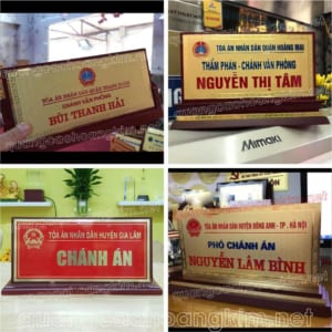 BIỂN CHỨC DANH TÒA ÁN CỰC ĐẸP, SANG TRỌNG, CAO CẤP