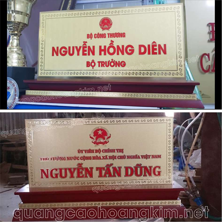 bang chuc danh de ban khoi dang dong 2mm khong ma vang 4 - BẢNG CHỨC DANH ĐỂ BÀN KHỐI ĐẢNG, CƠ QUAN NHÀ NƯỚC ĐẸP