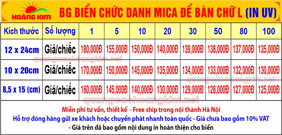 bao gia bien chuc danh chu L mica bang ten de ban in uv - BIỂN CHỨC DANH MICA, BẢNG TÊN ĐỂ BÀN CỰC ĐẸP, GIÁ RẺ