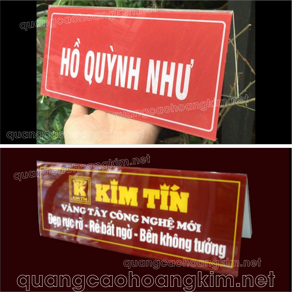 bien chuc danh chu a mica bang ten de ban in uv 8 - BIỂN CHỨC DANH MICA, BẢNG TÊN ĐỂ BÀN CỰC ĐẸP, GIÁ RẺ