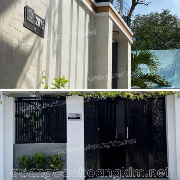 MẪU BIỂN SỐ NHÀ ĐẸP NHẤT, ĐỘC ĐÁO Ở HÀ NỘI, TPHCM