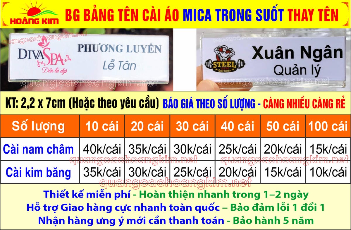 1 bg bang ten cai ao mica trong suot thay ten - BẢNG T&Ecirc;N NH&Acirc;N VI&Ecirc;N C&Agrave;I &Aacute;O ĐẸP &ndash; L&Agrave;M THẺ T&Ecirc;N NH&Acirc;N VI&Ecirc;N THEO Y&Ecirc;U CẦU