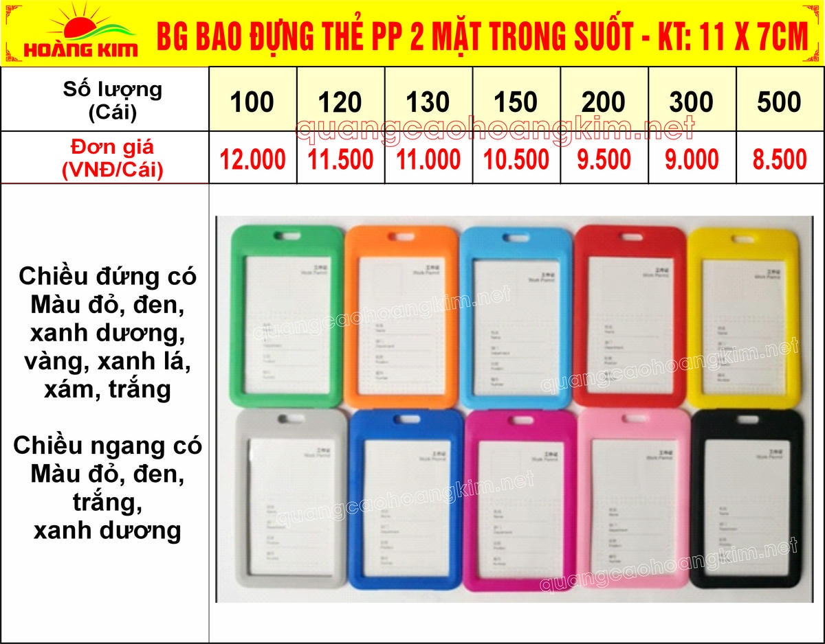 4 bg bao dung the pp 2 mat trong suot kt 11 x 7cm - BẢNG T&Ecirc;N NH&Acirc;N VI&Ecirc;N ĐEO CỔ CỰC ĐẸP, NHIỀU MẪU M&Atilde;