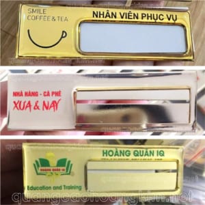 BẢNG TÊN ĐEO NGỰC THAY ĐƯỢC TÊN MÃ 03 MẪU ĐẸP, RẺ