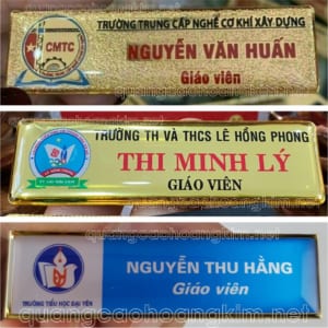 BẢNG TÊN GIÁO VIÊN, HIỆU TRƯỞNG CÀI ÁO CỰC ĐẸP, BỀN