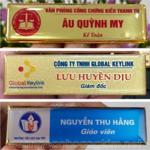 200 MẪU BẢNG TÊN NHÂN VIÊN CỐ ĐỊNH TUYỆT ĐẸP