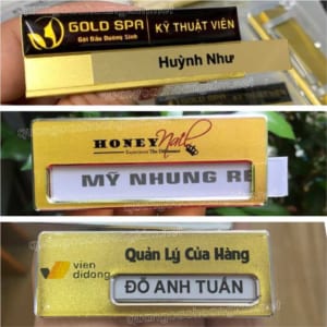 299 MẪU THẺ TÊN NHÂN VIÊN THAY TÊN BỀN ĐẸP, GIÁ RẺ