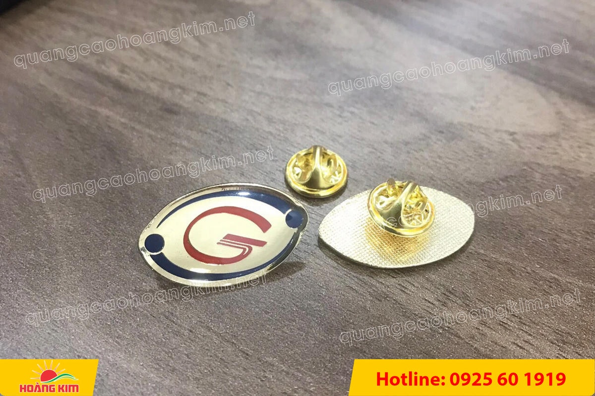 huy hieu cai ao ma vang 24k do mau logo 156 - HUY HIỆU C&Agrave;I &Aacute;O MẠ V&Agrave;NG 24K ĐỔ M&Agrave;U LOGO SANG TRỌNG