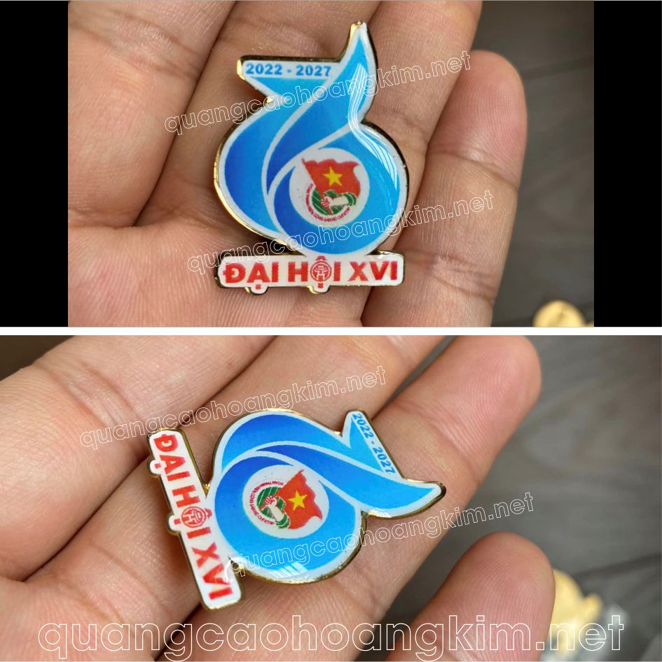 huy hieu co doan 13 - HUY HIỆU CỜ ĐOÀN – BIỂU TƯỢNG CỦA TUỔI TRẺ VIỆT NAM