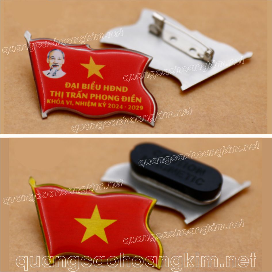 huy hieu dai hoi dang inox 1 - HUY HIỆU ĐẠI HỘI ĐẢNG CỰC BỀN ĐẸP, SANG TRỌNG