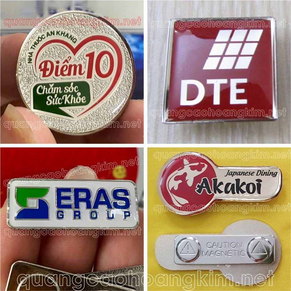 HUY HIỆU ĐỒNG ĂN MÒN MẠ BẠC – THIẾT KẾ THEO LOGO DOANH NGHIỆP