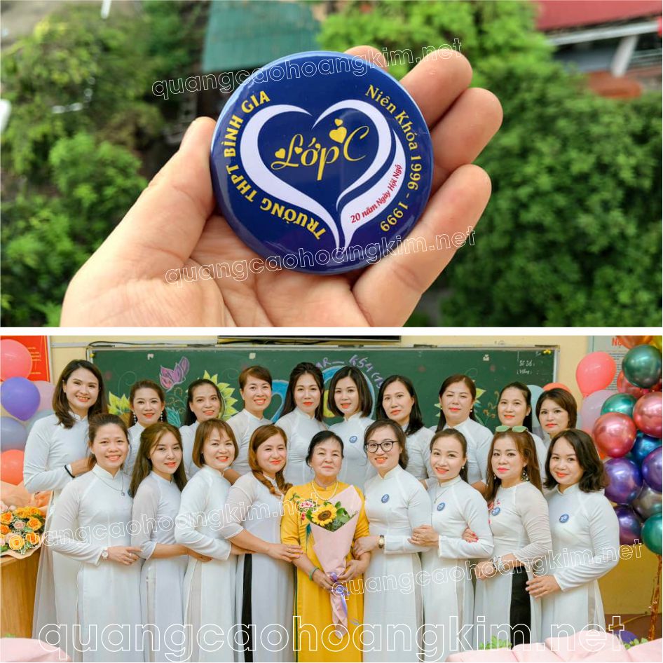 huy hieu hop lop 2 - HUY HIỆU HỌP LỚP CỰC ĐẸP, ĐA DẠNG MẪU MÃ, GIÁ RẺ