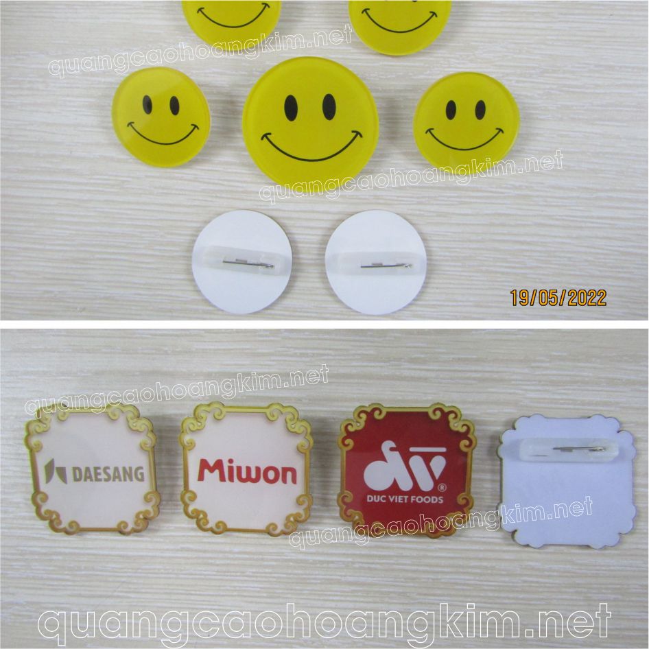 huy hieu mica 15 - HUY HIỆU MICA THẨM MỸ CAO, GIÁ RẺ, BỀN BỈ, GIAO NHANH