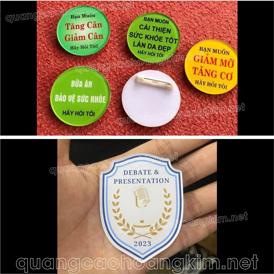 huy hieu mica 3 - HUY HIỆU MICA THẨM MỸ CAO, GIÁ RẺ, BỀN BỈ, GIAO NHANH