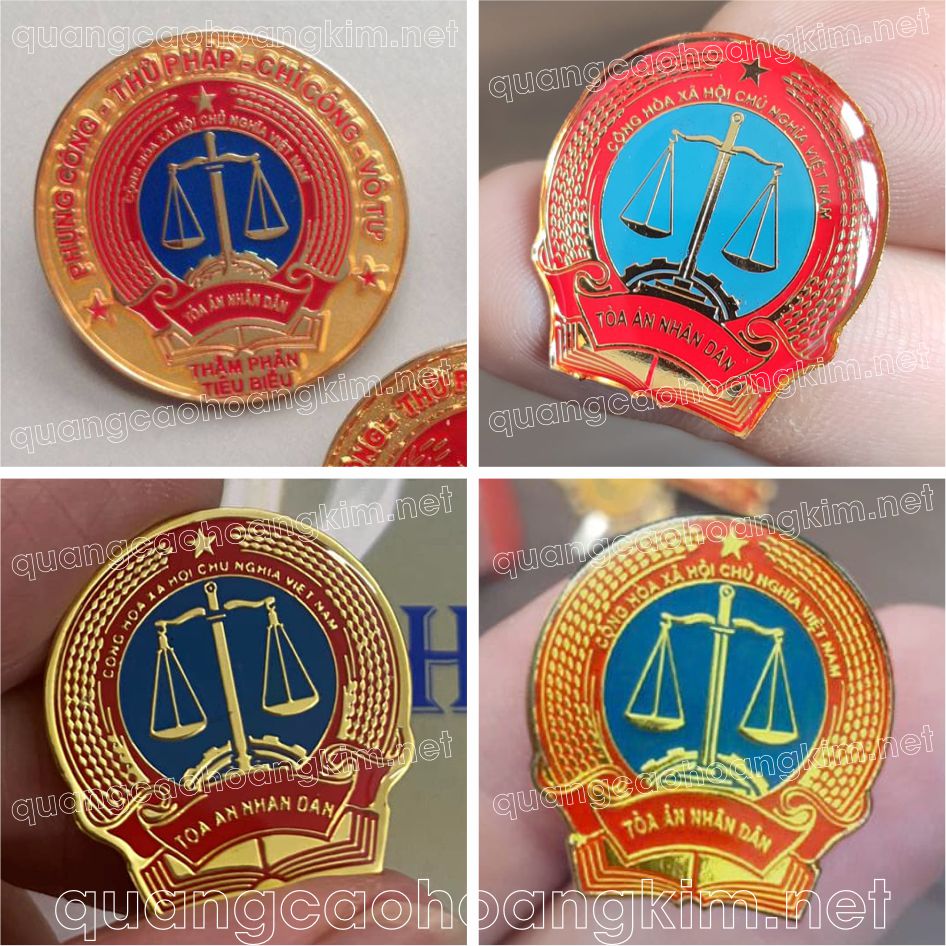 huy hieu toa an 1 - HUY HIỆU TÒA ÁN CỰC BỀN ĐẸP, THỂ HIỆN SỰ UY NGHIÊM