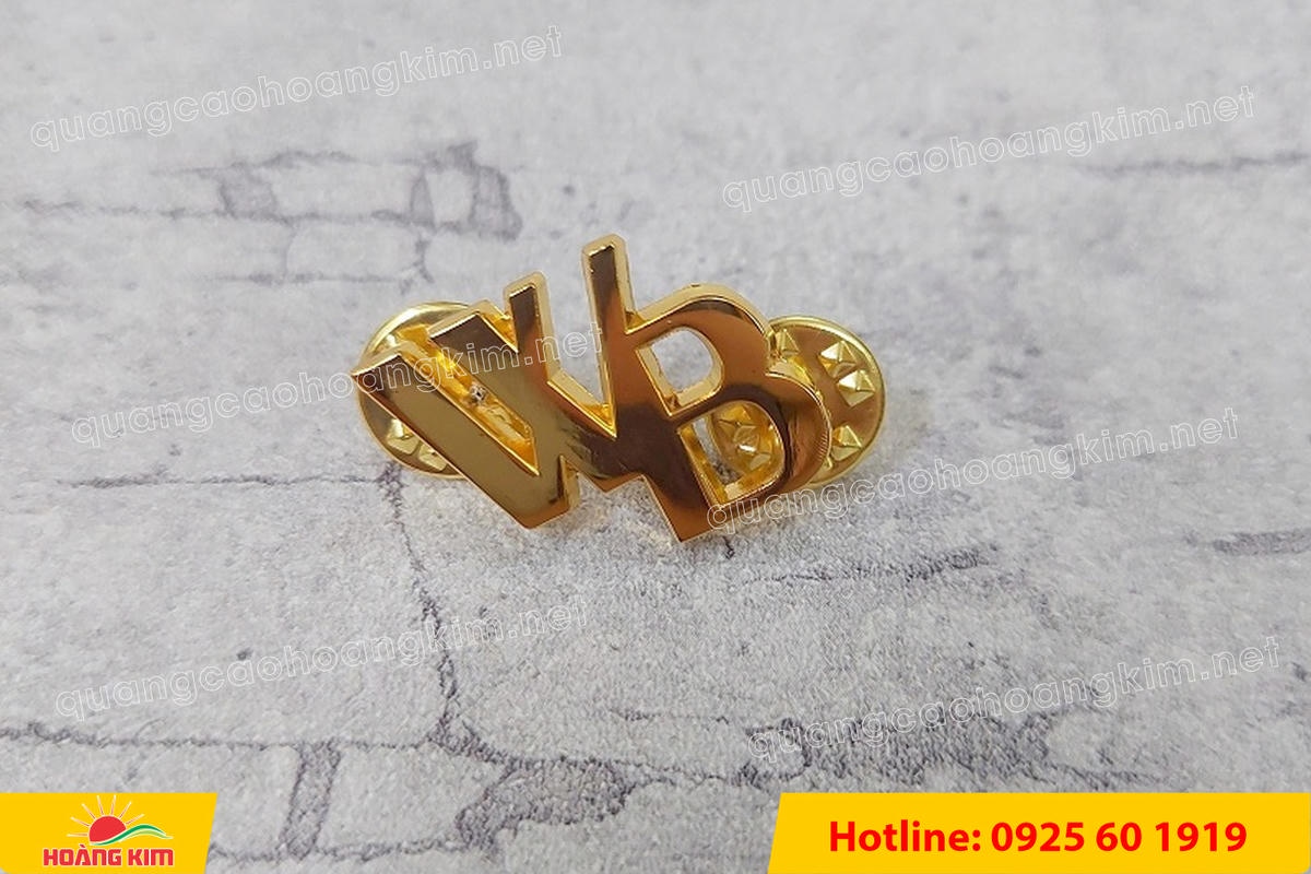 huy hieu duc ma vang 24k cat be theo hinh logo - HUY HIỆU Đ&Uacute;C MẠ V&Agrave;NG 24K CẮT BẾ THEO LOGO CAO CẤP