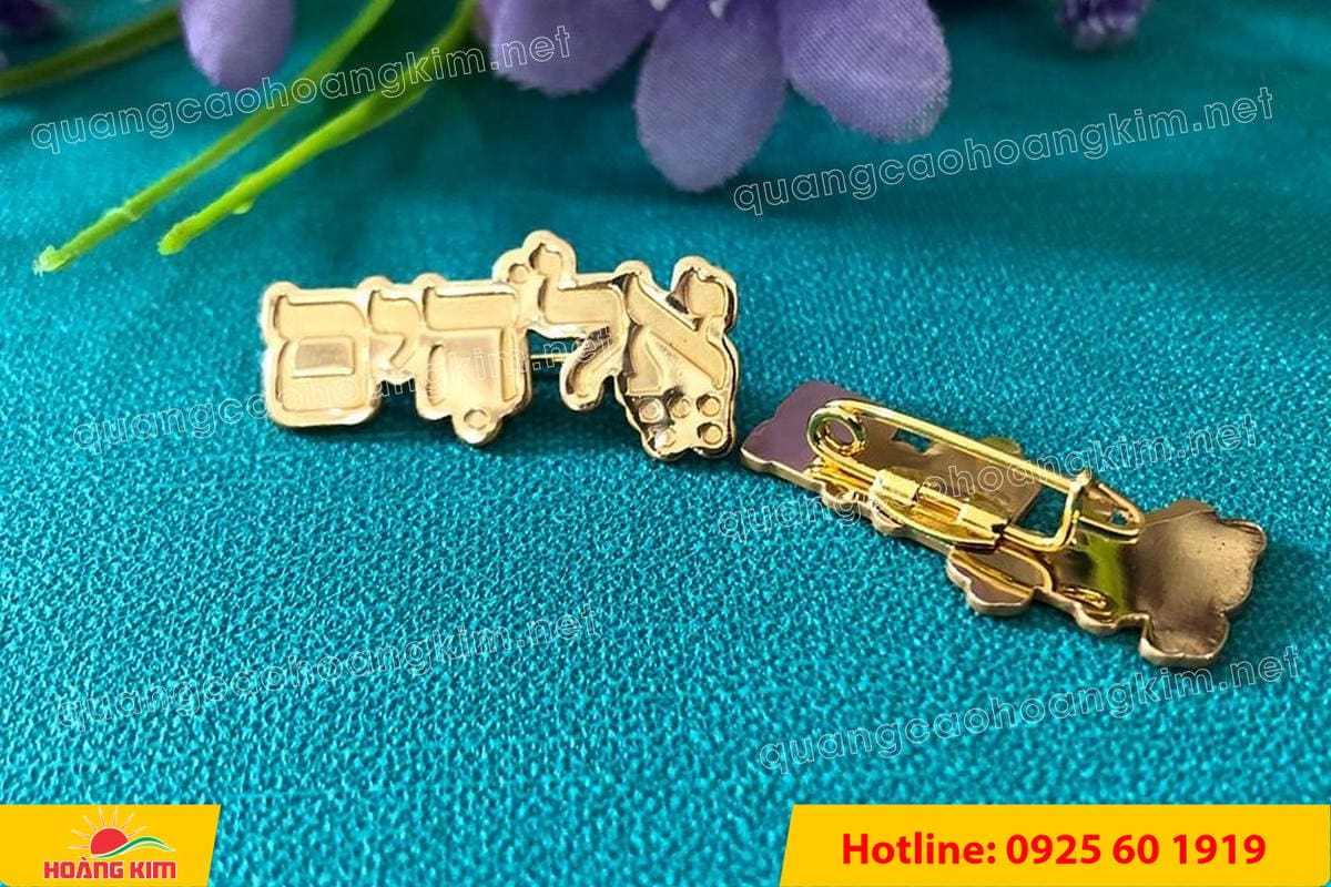 huy hieu duc ma vang 24k cat be theo hinh logo 107 - HUY HIỆU Đ&Uacute;C MẠ V&Agrave;NG 24K CẮT BẾ THEO LOGO CAO CẤP