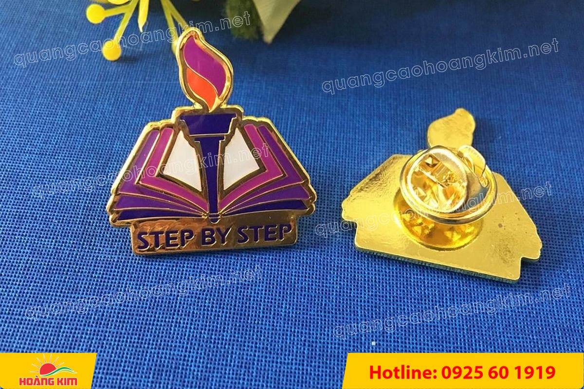 huy hieu duc ma vang 24k cat be theo hinh logo 120 - HUY HIỆU Đ&Uacute;C MẠ V&Agrave;NG 24K CẮT BẾ THEO LOGO CAO CẤP