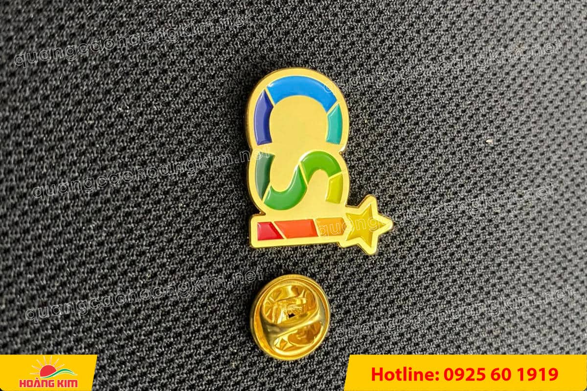 huy hieu duc ma vang 24k cat be theo hinh logo 137 - HUY HIỆU Đ&Uacute;C MẠ V&Agrave;NG 24K CẮT BẾ THEO LOGO CAO CẤP