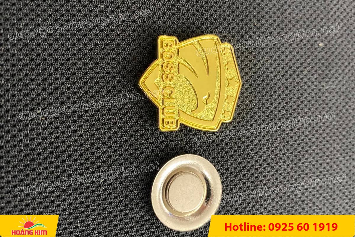 huy hieu duc ma vang 24k cat be theo hinh logo 140 - HUY HIỆU Đ&Uacute;C MẠ V&Agrave;NG 24K CẮT BẾ THEO LOGO CAO CẤP