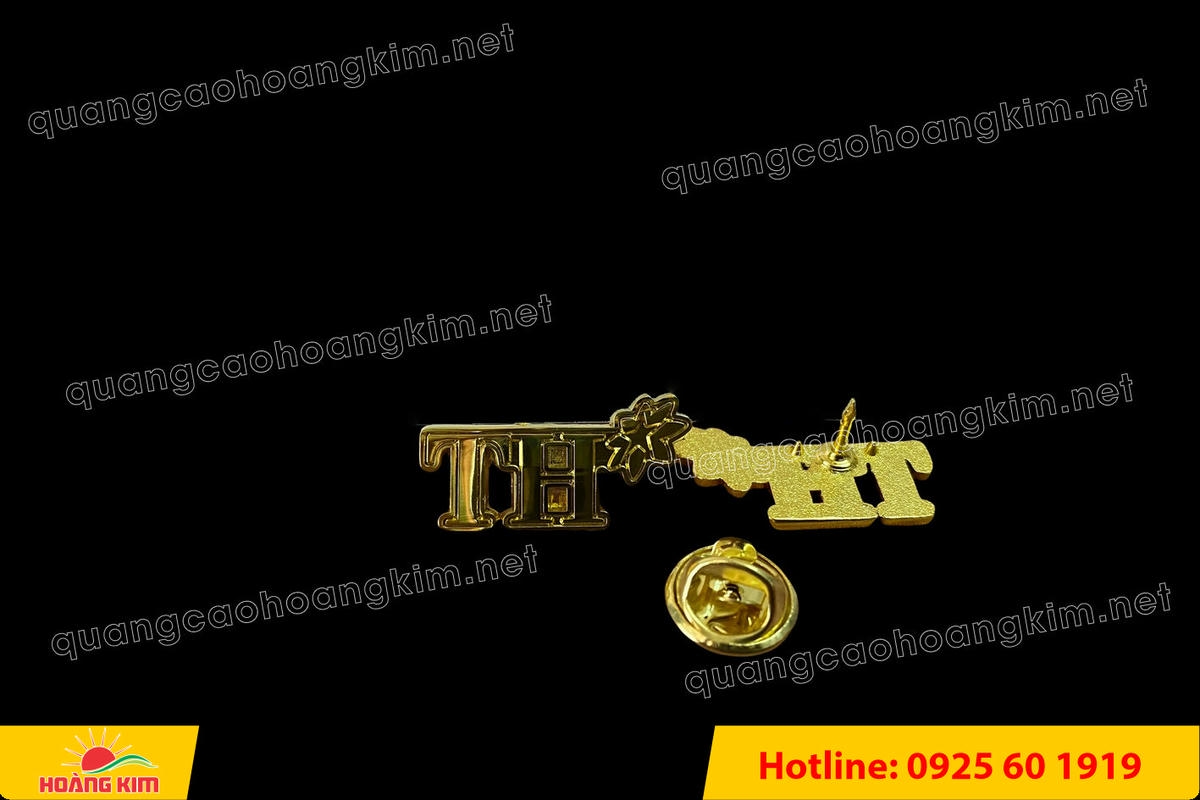 huy hieu duc ma vang 24k cat be theo hinh logo 148 - HUY HIỆU Đ&Uacute;C MẠ V&Agrave;NG 24K CẮT BẾ THEO LOGO CAO CẤP