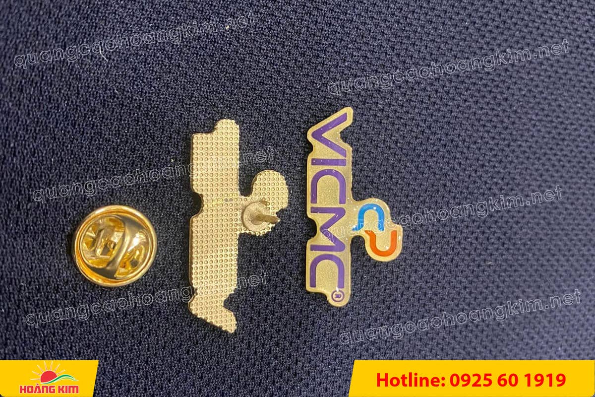 huy hieu duc ma vang 24k cat be theo hinh logo 184 - HUY HIỆU Đ&Uacute;C MẠ V&Agrave;NG 24K CẮT BẾ THEO LOGO CAO CẤP