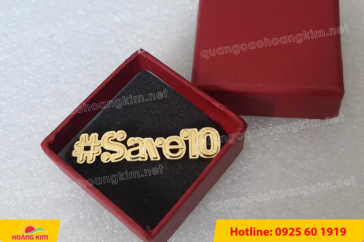 huy hieu duc ma vang 24k cat be theo hinh logo 196 - HUY HIỆU Đ&Uacute;C MẠ V&Agrave;NG 24K CẮT BẾ THEO LOGO CAO CẤP