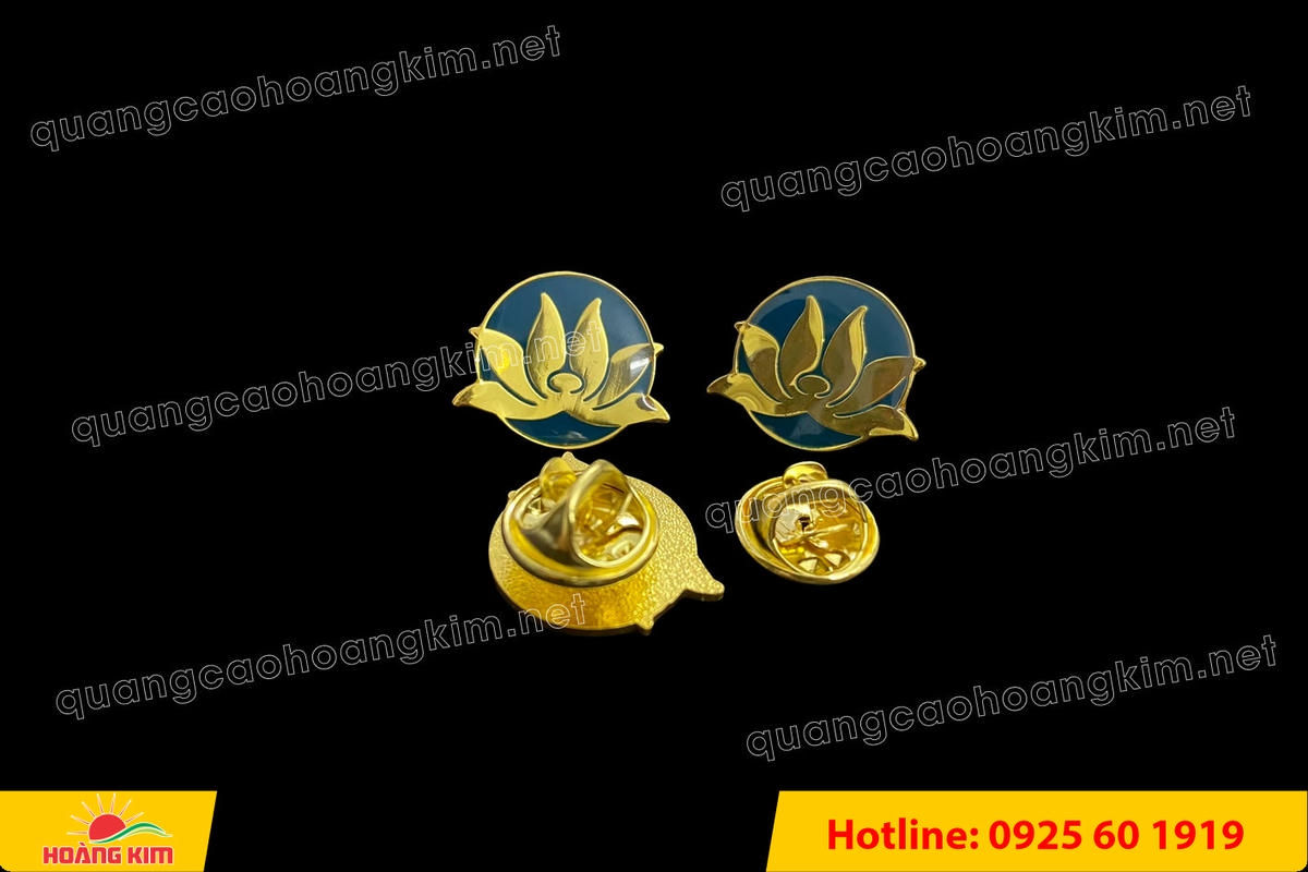 huy hieu duc ma vang 24k cat be theo hinh logo 209 - HUY HIỆU Đ&Uacute;C MẠ V&Agrave;NG 24K CẮT BẾ THEO LOGO CAO CẤP