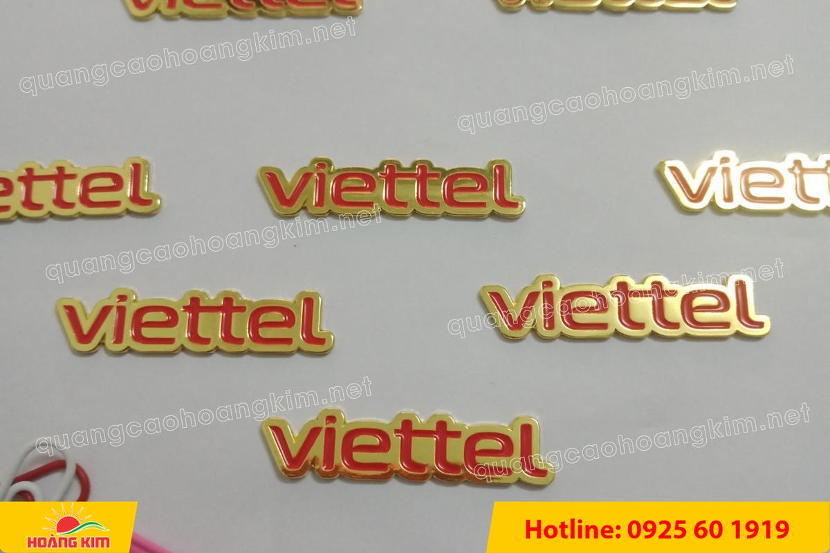 huy hieu duc ma vang 24k cat be theo hinh logo 212 - HUY HIỆU Đ&Uacute;C MẠ V&Agrave;NG 24K CẮT BẾ THEO LOGO CAO CẤP