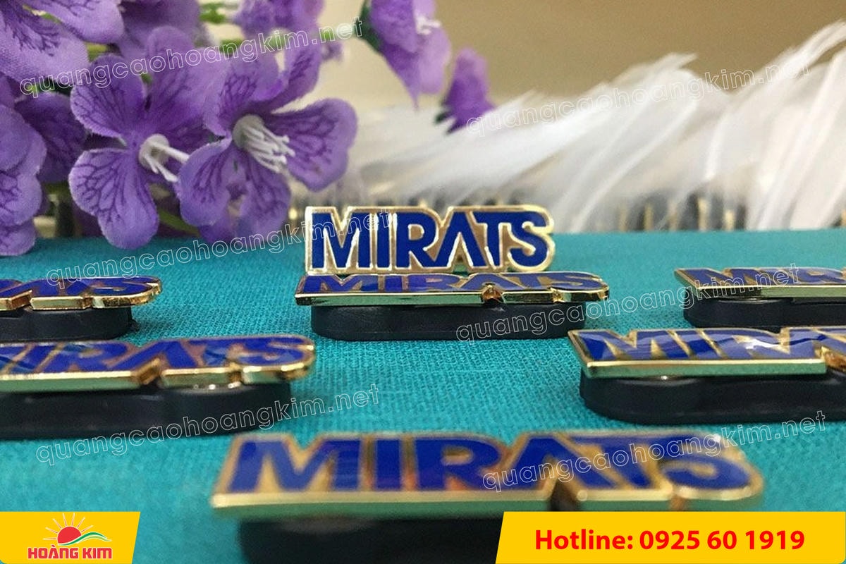 huy hieu duc ma vang 24k cat be theo hinh logo 215 - HUY HIỆU Đ&Uacute;C MẠ V&Agrave;NG 24K CẮT BẾ THEO LOGO CAO CẤP