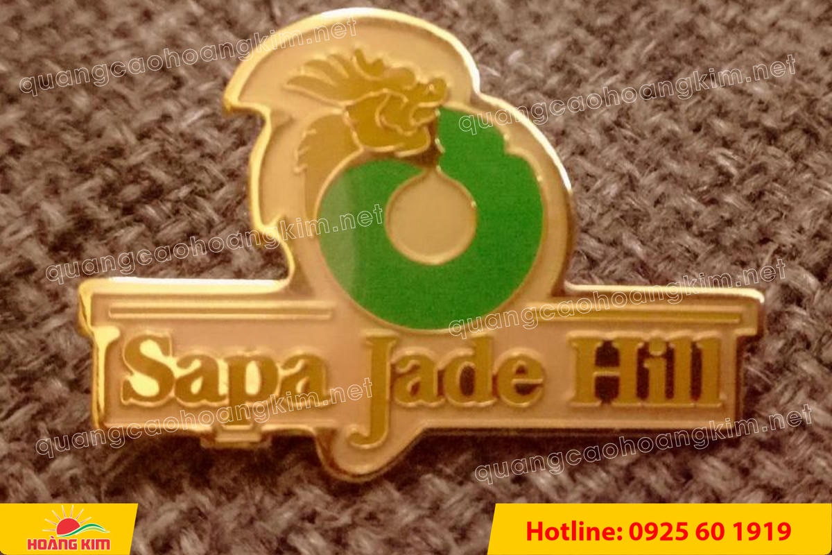 huy hieu duc ma vang 24k cat be theo hinh logo 248 - HUY HIỆU Đ&Uacute;C MẠ V&Agrave;NG 24K CẮT BẾ THEO LOGO CAO CẤP