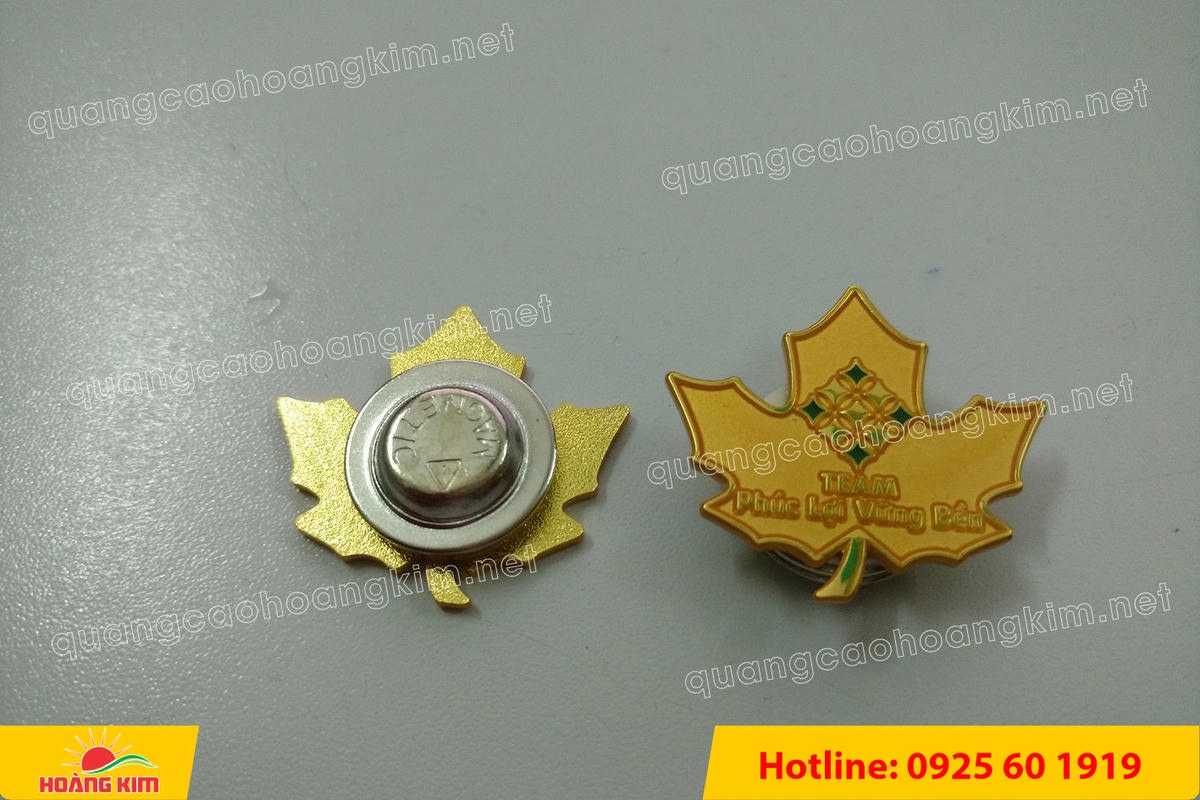 huy hieu duc ma vang 24k cat be theo hinh logo 32 - HUY HIỆU Đ&Uacute;C MẠ V&Agrave;NG 24K CẮT BẾ THEO LOGO CAO CẤP