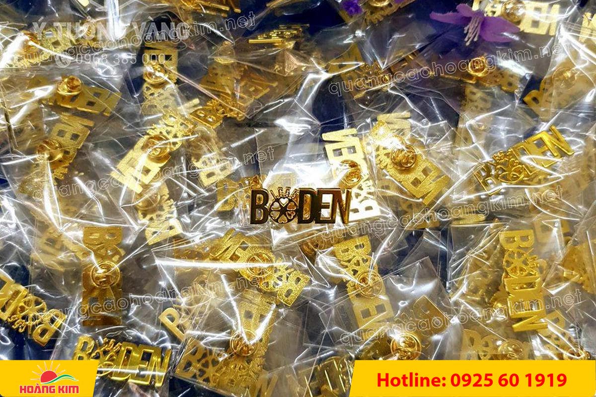 huy hieu duc ma vang 24k cat be theo hinh logo 44 - HUY HIỆU Đ&Uacute;C MẠ V&Agrave;NG 24K CẮT BẾ THEO LOGO CAO CẤP