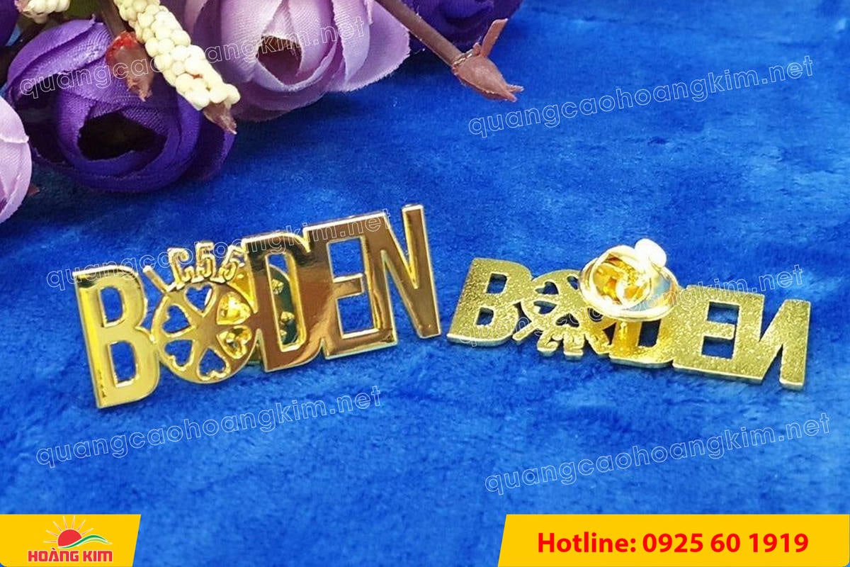 huy hieu duc ma vang 24k cat be theo hinh logo 54 - HUY HIỆU Đ&Uacute;C MẠ V&Agrave;NG 24K CẮT BẾ THEO LOGO CAO CẤP