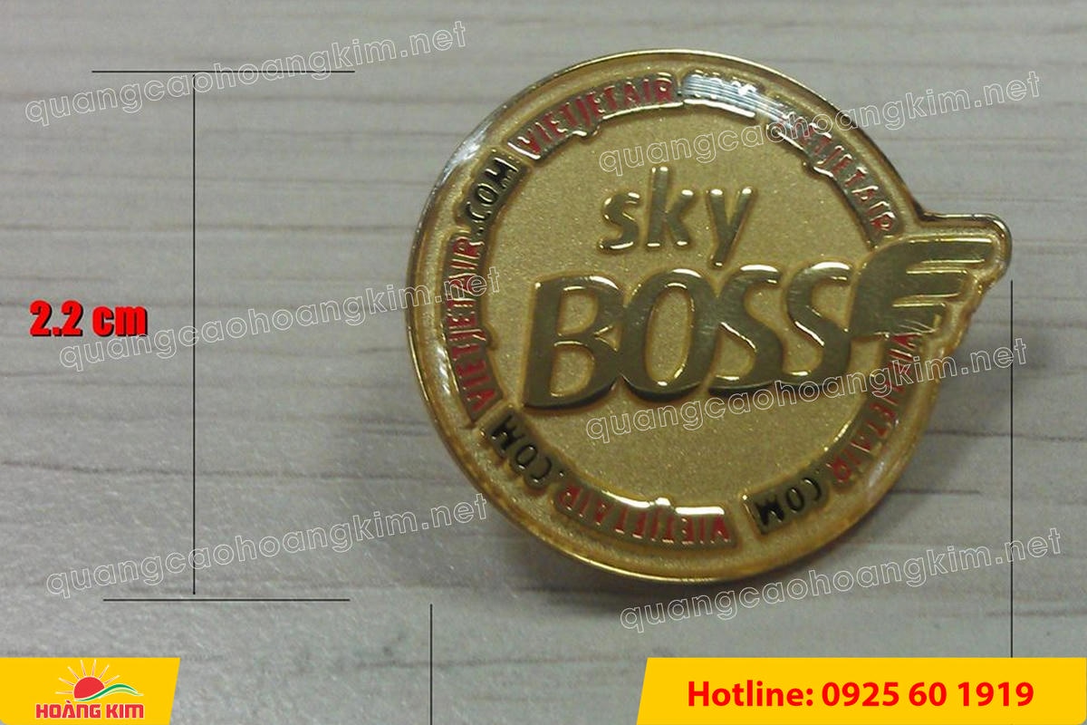 huy hieu duc ma vang 24k cat be theo hinh logo 7 - HUY HIỆU Đ&Uacute;C MẠ V&Agrave;NG 24K CẮT BẾ THEO LOGO CAO CẤP