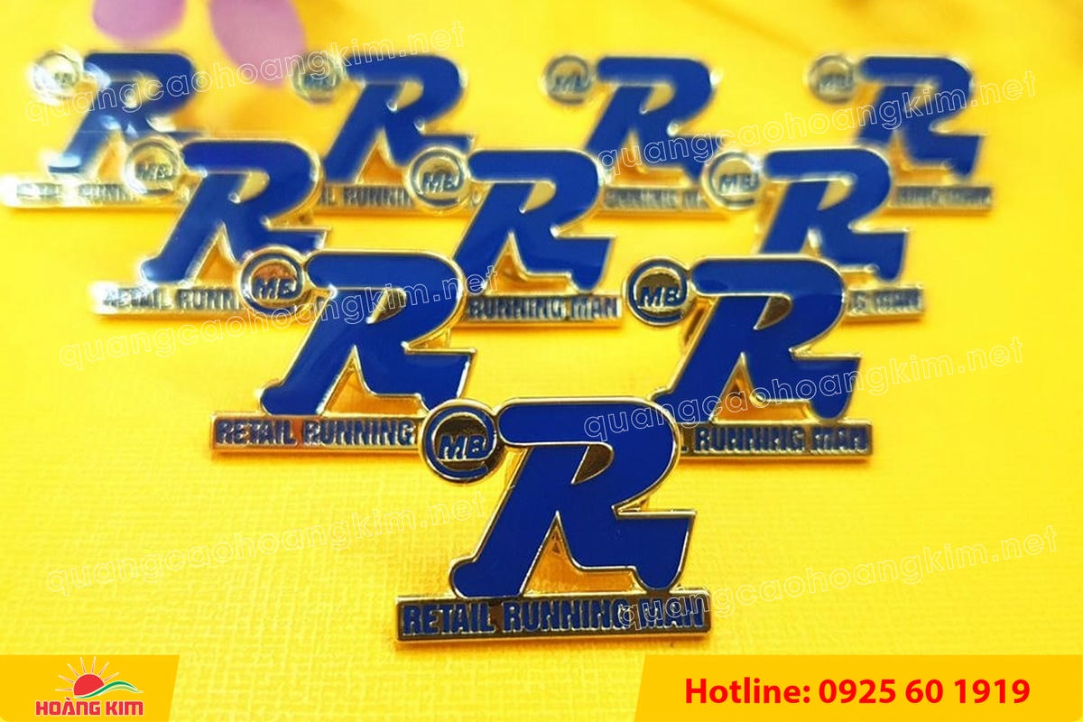 huy hieu duc ma vang 24k cat be theo hinh logo 84 - HUY HIỆU Đ&Uacute;C MẠ V&Agrave;NG 24K CẮT BẾ THEO LOGO CAO CẤP