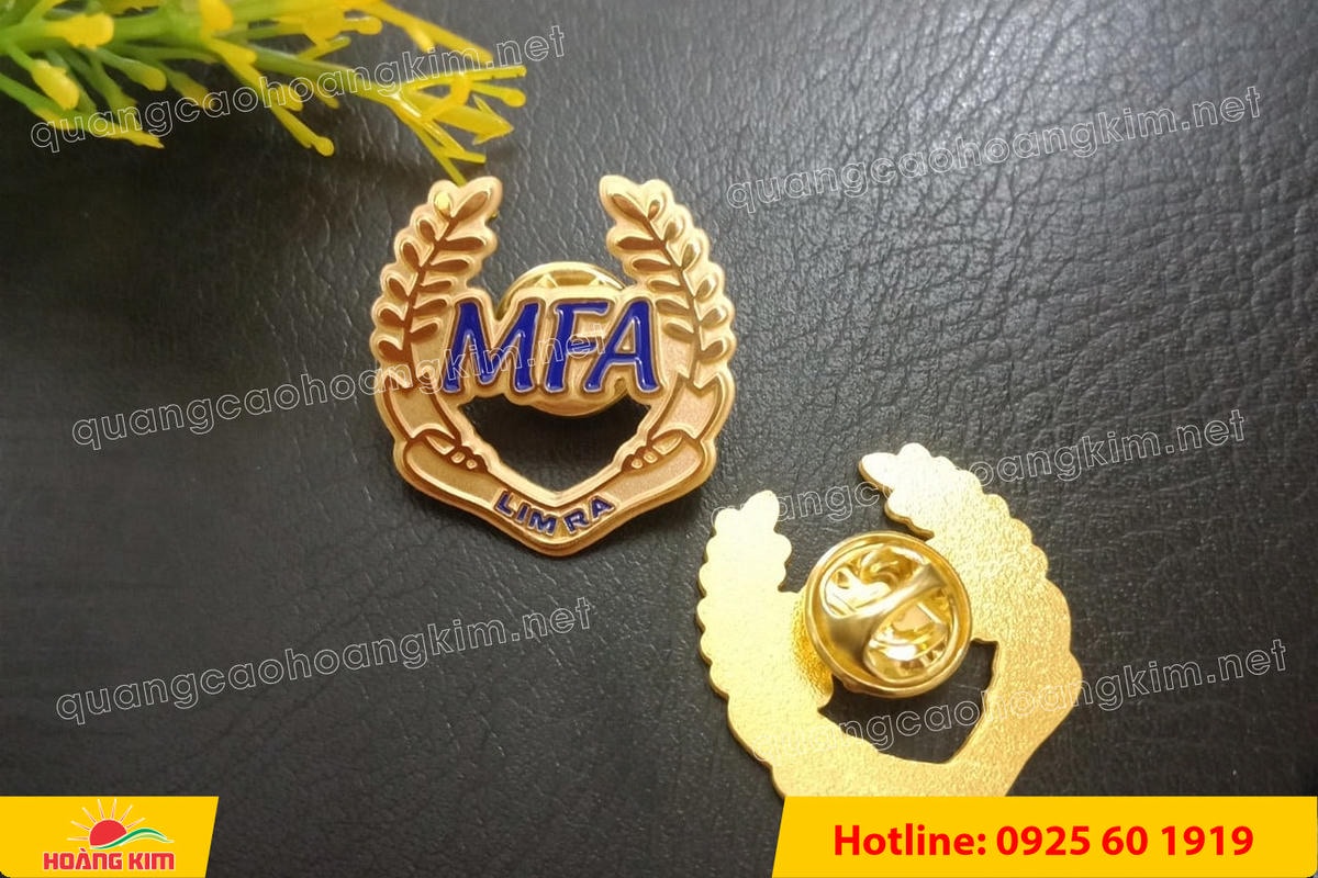 huy hieu duc ma vang 24k cat be theo hinh logo 87 - HUY HIỆU Đ&Uacute;C MẠ V&Agrave;NG 24K CẮT BẾ THEO LOGO CAO CẤP